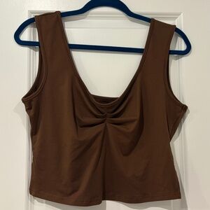 Brown Tank Top